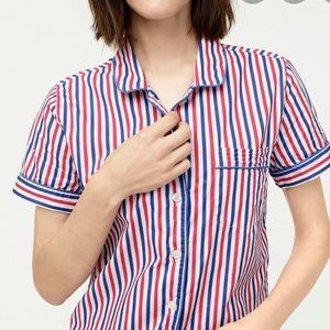 J. Crew Cotton Pajama Shirt